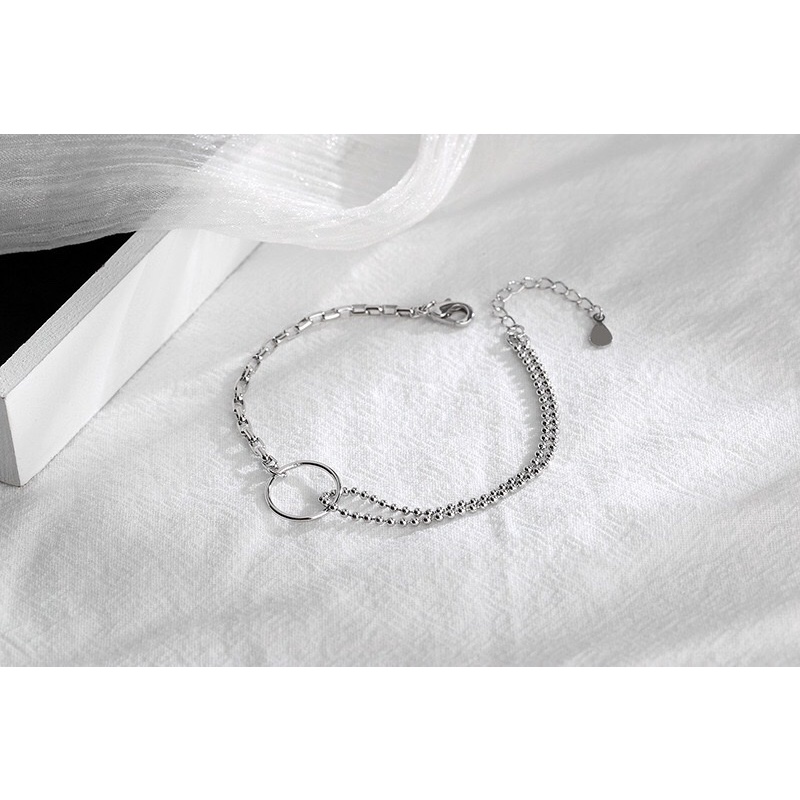 Lắc tay bạc 925 trẻ trung phong cách L1