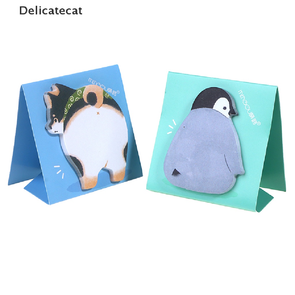 Set 30 Tờ Giấy Ghi Chú Đánh Dấu Trang Sách Hình Mông Chim Cánh Cụt Dễ Thương