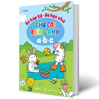 Sách - Bé tập tô – bé học chữ  - chữ cái tiếng Anh ABC