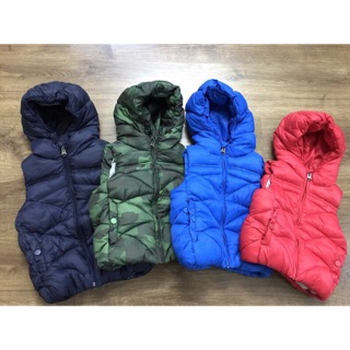 Áo gile phao cho bé trai