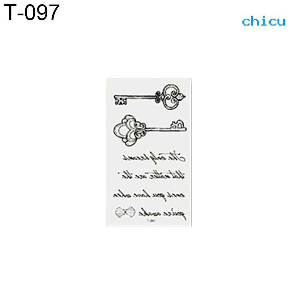 [Hàng mới về] Hình xăm dán tạm thời họa tiết cánh bướm nghệ thuật