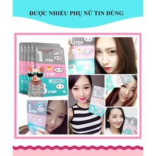 Set mặt nạ lột mụn đầu đen Bioaqua Sample gói mẫu mới