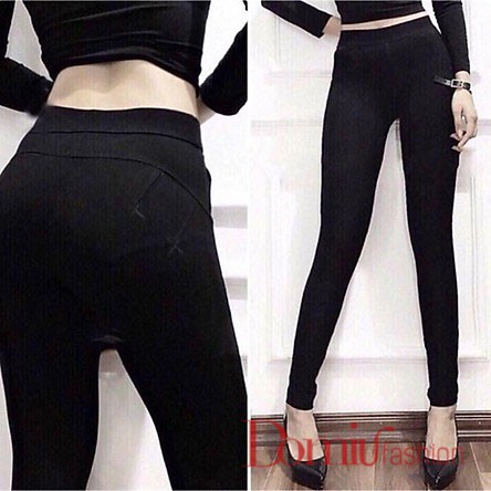 Sỉ Quần Legging Cạp Cao Nâng Mông Có Túi - Quần Legging Nữ Hàn Quốc Co Giãn