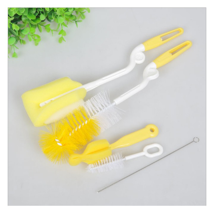Bộ dụng cụ cọ rửa bình sữa cho bé