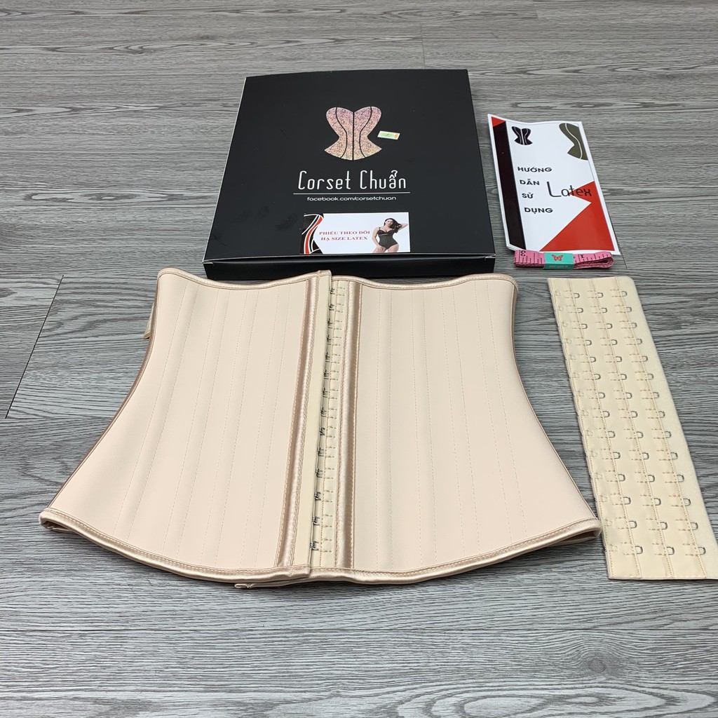 TẶNG NỐI ĐAI - Đai Latex NK HY LẠP 25 xương chính hãng