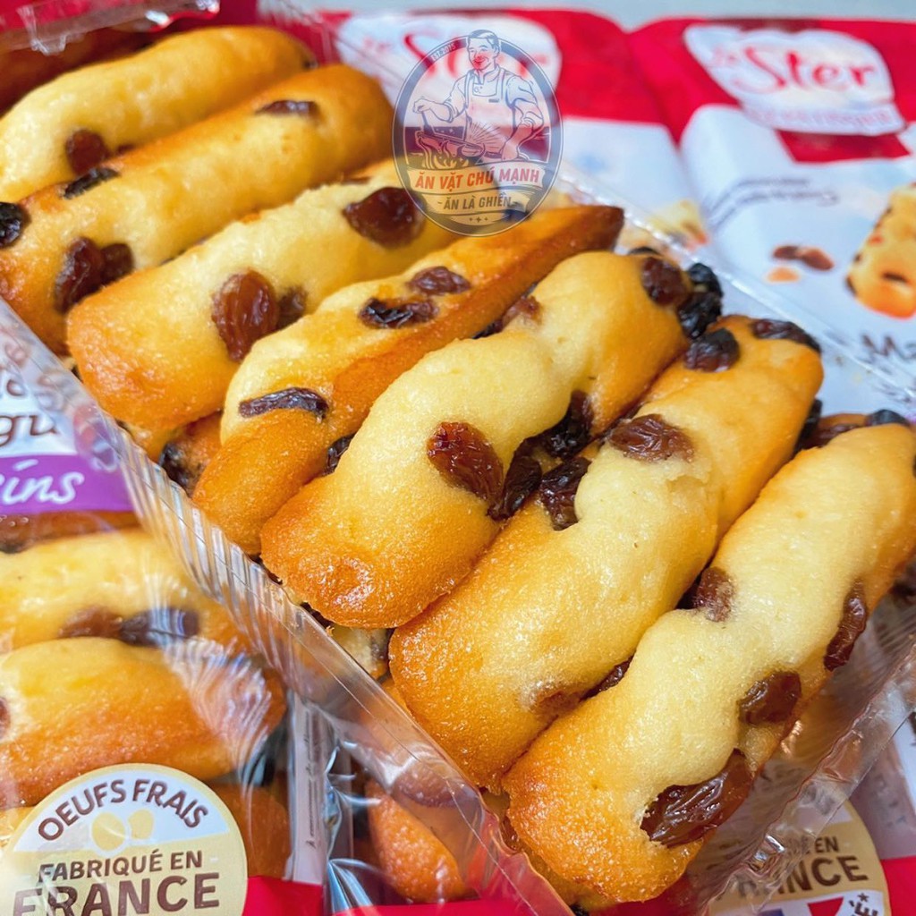 Bánh Bông Lan Mini Le Ster Nho Khô Pháp