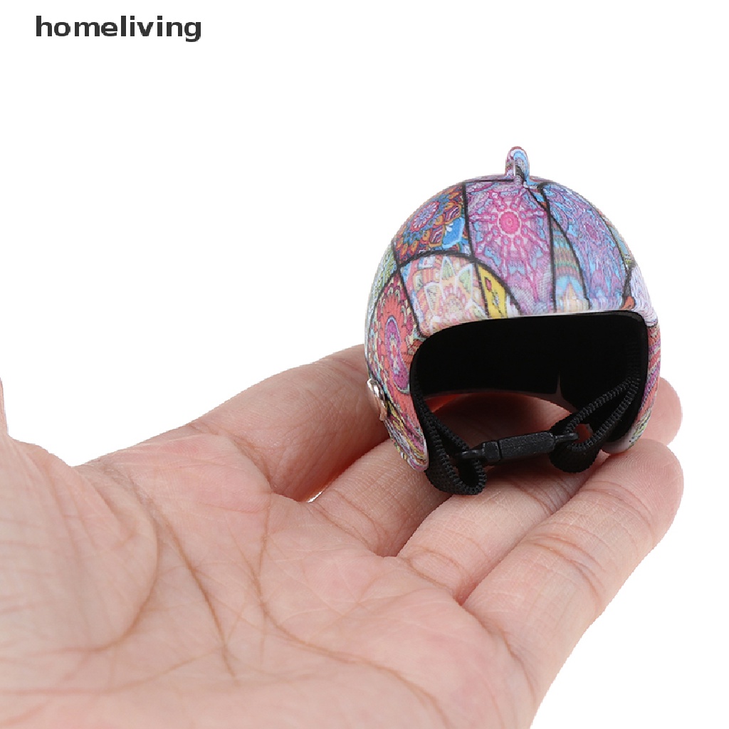 Móc Khóa Hình Nón Bảo Hiểm Hoạt Hình Đáng Yêu
