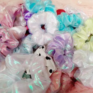 Combo 30 cột tóc scrunchies