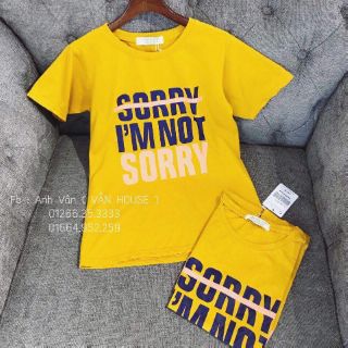 Áo phông SORRY nổi bật 4 màu (KÈM ẢNH THẬT)