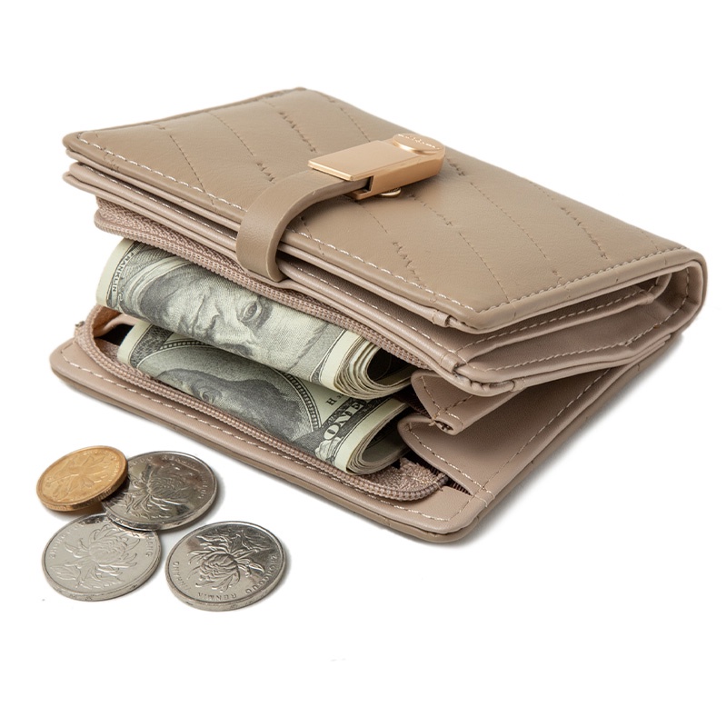 Ví Ngắn Đựng Thẻ Nhỏ Gọn Thời Trang Dành Cho Nữ