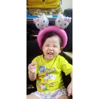  CÀI TÓC BONG BÓNG HELLO KITTY TRANG TRÍ SINH NHẬT