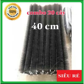 Chổi lọc 40cm cho hồ koi cán nhựa hoặc inox combo 20