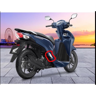 GÁC CHÂN SAU, ĐỂ CHÂN SAU VISION 2021 ZIN HÃNG