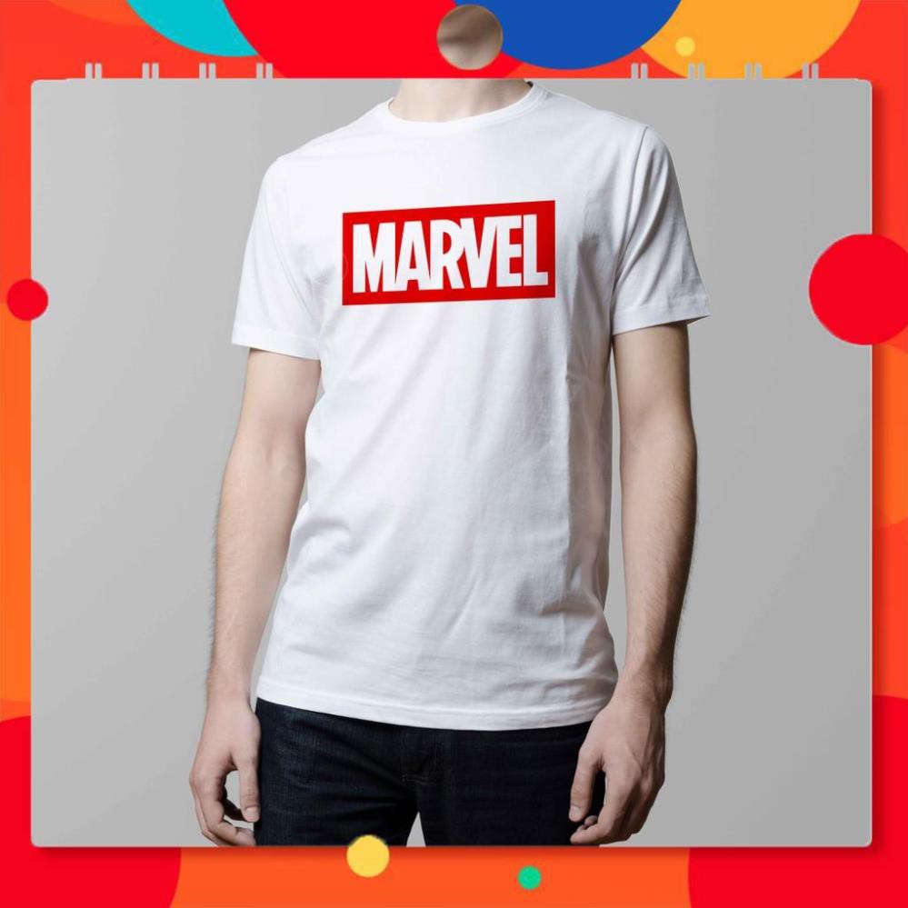 🔥Siêu Rẻ🔥 Áo thun in hình chữ Marvel
