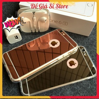 Ốp lưng tráng gương silicon cho Iphone