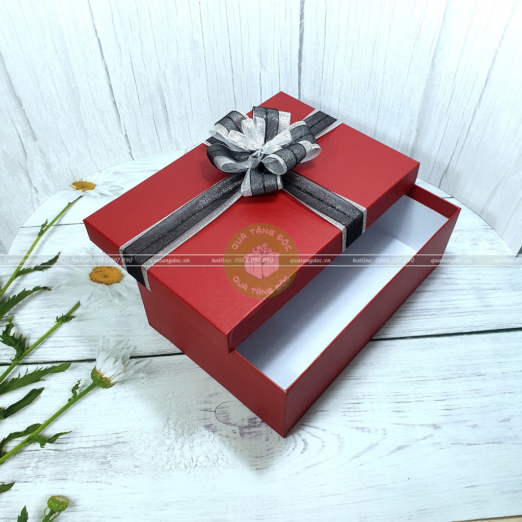[Tặng thiệp + Giấy rơm] Hộp quà tặng đẹp HQ09 – 30x20x10cm | BigBuy360 - bigbuy360.vn