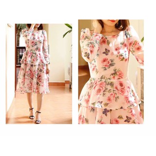 Đầm thiết kế cao cấp xếp tầng JL036 (Jenny L)