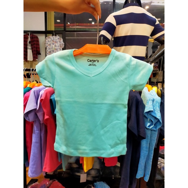 Áo phông trơn cotton dệt may Hà Nội cho bé trai bé gái, hàng lố, áo chục, cotton mát