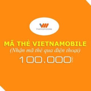 Thẻ cào điện tử Vietnamobile 100.000 đồng