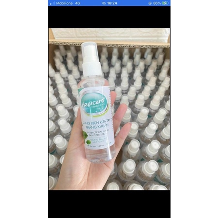 Xịt Sát Khuẩn Hapicare 100ml | BigBuy360 - bigbuy360.vn