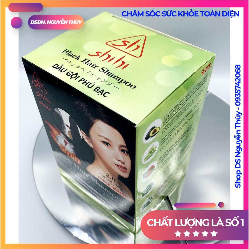 Dầu Gội Phủ Bạc – Hàn Quốc “Black Hair Shampoo”  - Dầu Gội Thảo Dược Hàn Quốc, Gội Là Đen