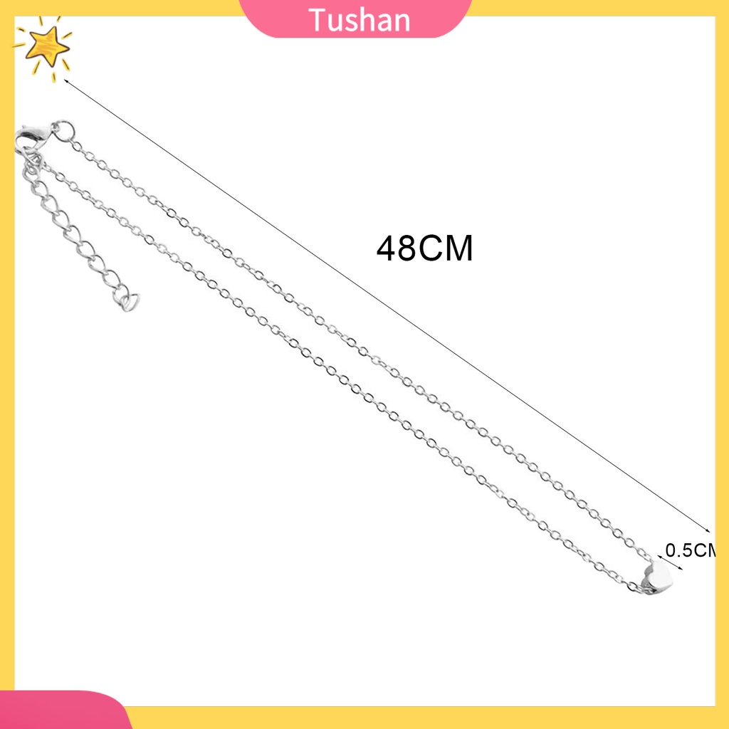 Dây chuyền Choker hình trái tim duyên dáng dành cho nữ