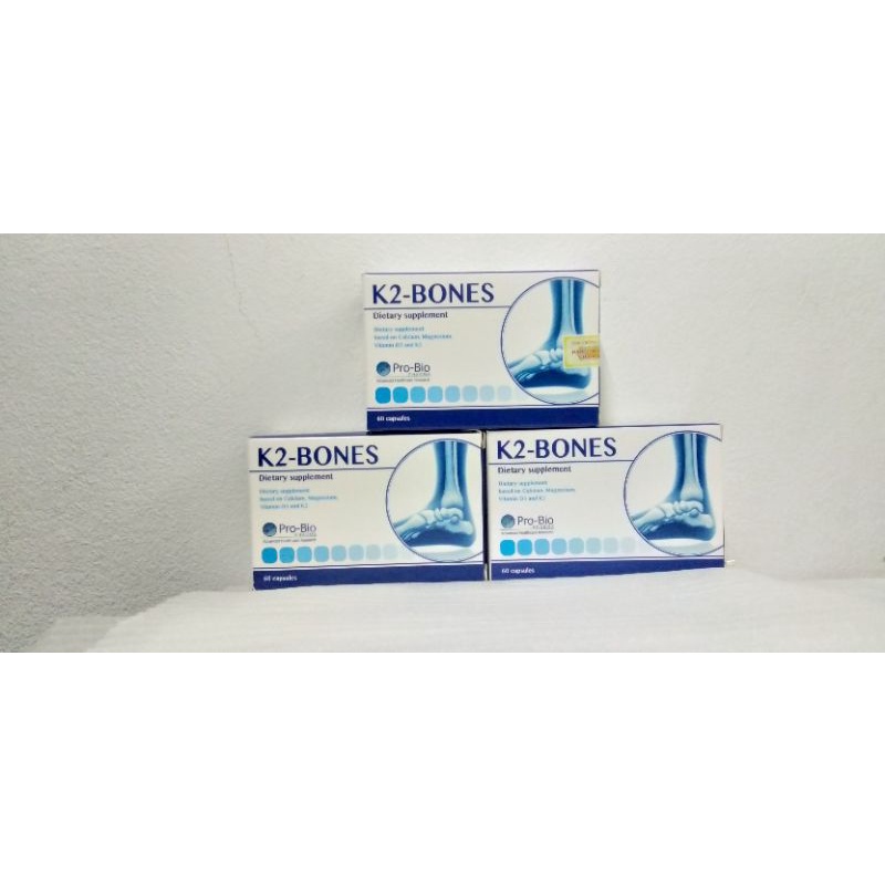 Canxi K2 - Bones. Hỗ trợ giảm nguy cơ loãng xương.