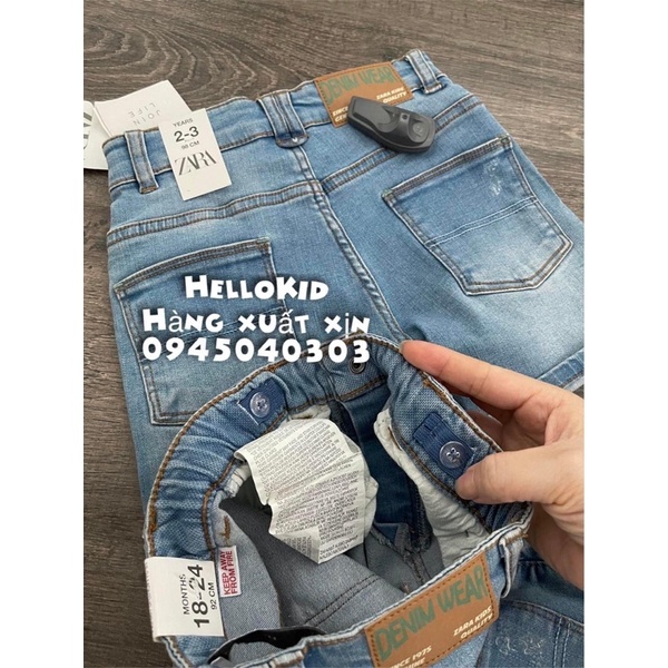 Q91 - Quần jean basic zr cho bé