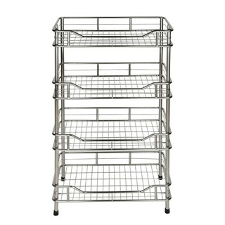 Kệ đứng 4 tầng inox cao cấp