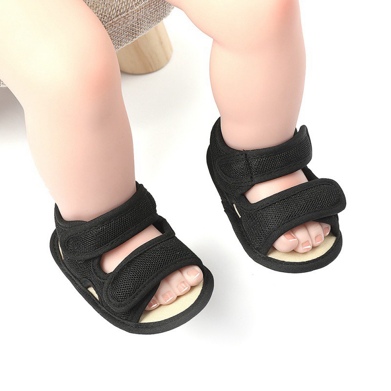 Giày Sandal Đế Mềm Chống Trượt Đáng Yêu Tiện Dụng Cho Bé Từ 0-18 Tháng Tuổi
