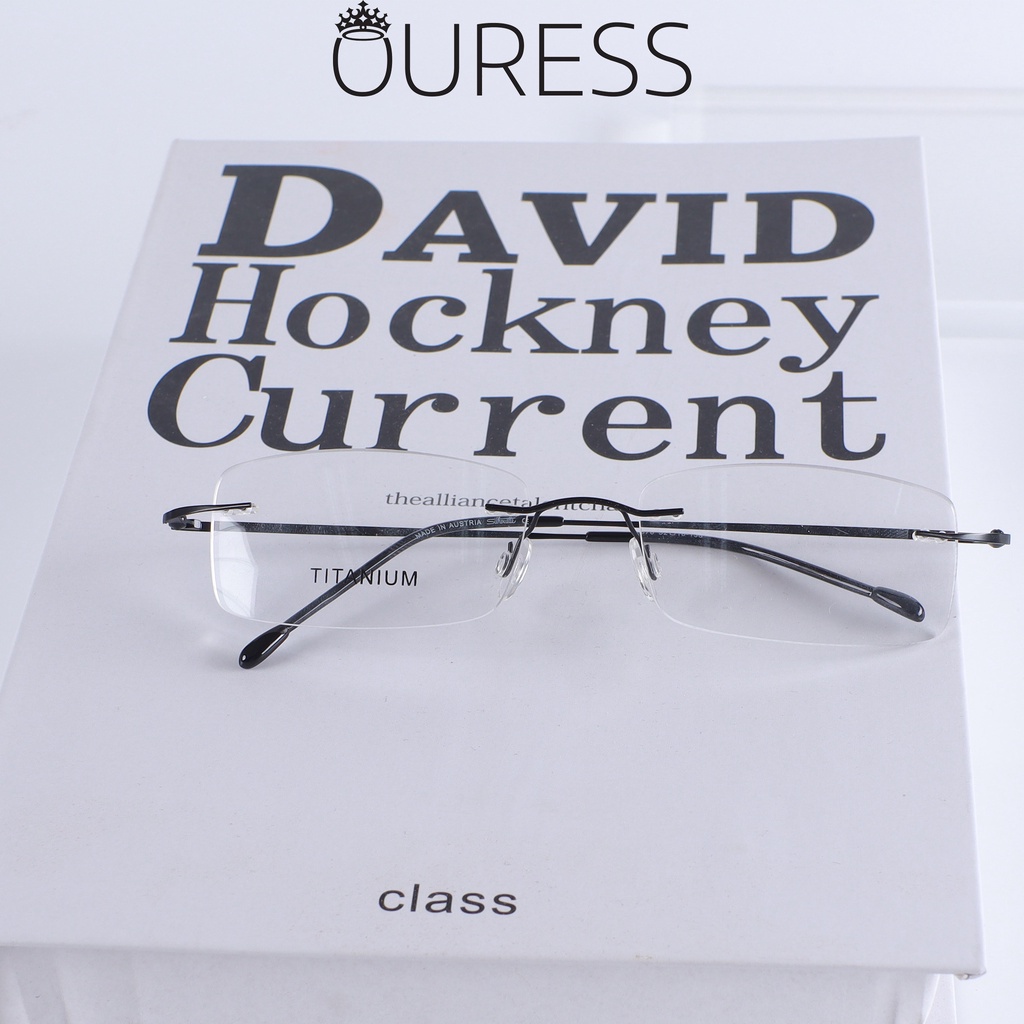 Gọng kính hợp kim thời trang ( KHOAN ỐC ) OURESS B678