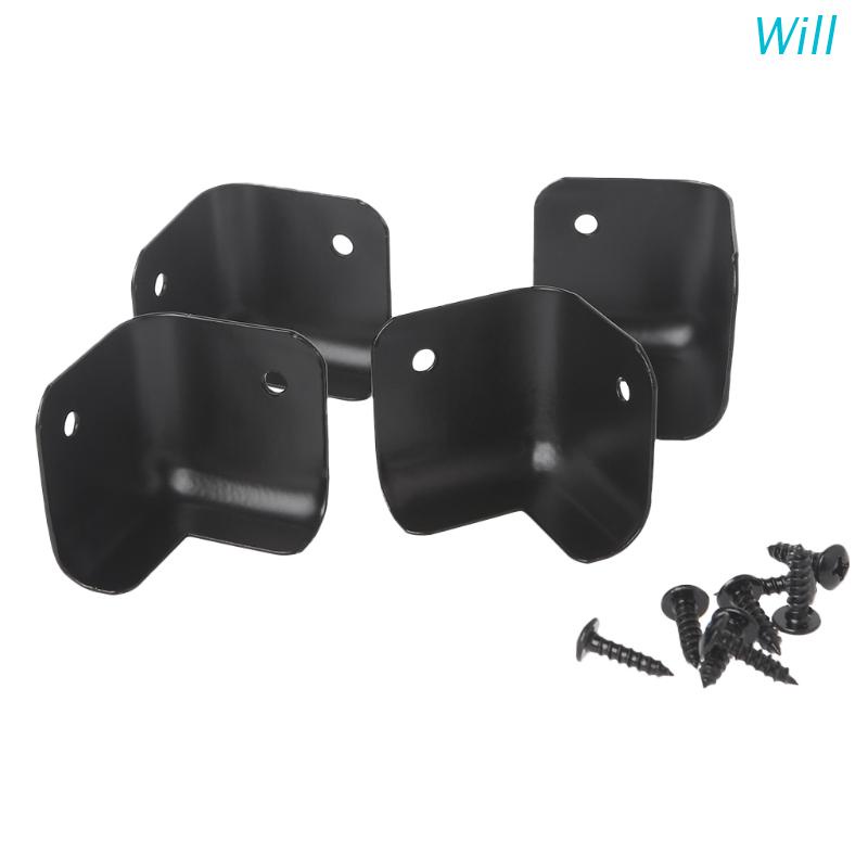 Set 4 Phụ Kiện Bảo Vệ Góc Loa 2 Lỗ Tiện Dụng