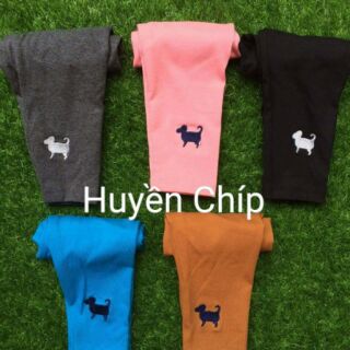Quần legging cotton len cho bé gái 1-8t nhé