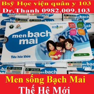 Men sống bạch mai thế hệ mới (Plus Gold New vi sinh ăn ngon dùng cho táo,tiêu chảy,rối loạn tiêu hóa,kém ăn chậm lớn)