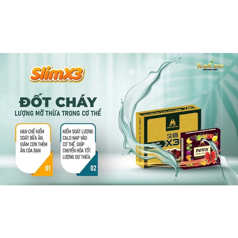 Giảm cân đông y SLIM X3