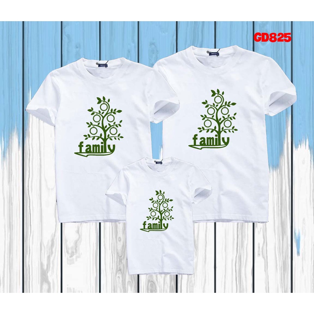 áo thun gia đình in cây family -- [Giá niêm yết là giá của 1 áo]