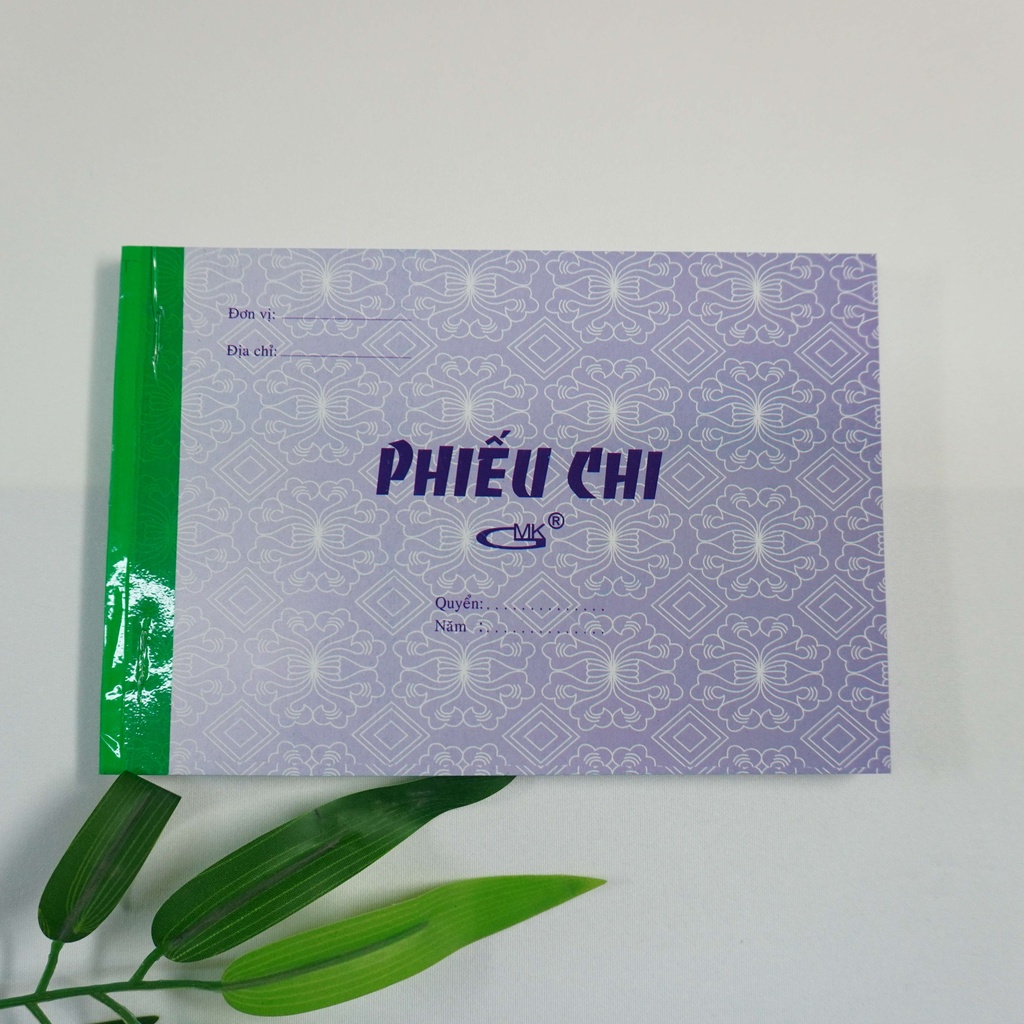 Phiếu chi khổ 13x19cm 1 liên (100 tờ), Phiếu chi 2 liên 13x19cm (50 bộ=100 tờ) - Phiếu chi 3 liên 13x19cm (50 bộ=100 tờ)