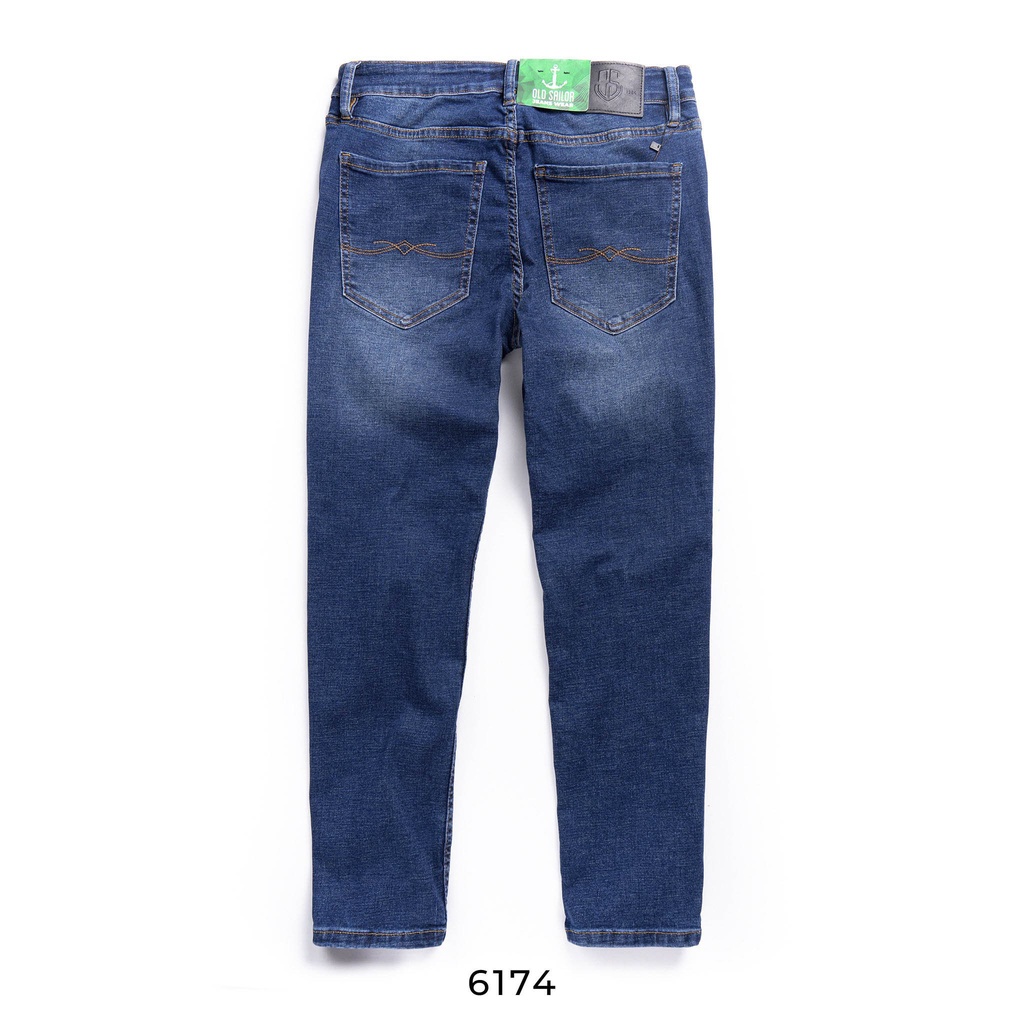 Quần Jean Nam Form Skinny OLD SAILOR Chất Jean Co Giãn 4 Chiều Ôm Dáng Cực Chuẩn Big Size