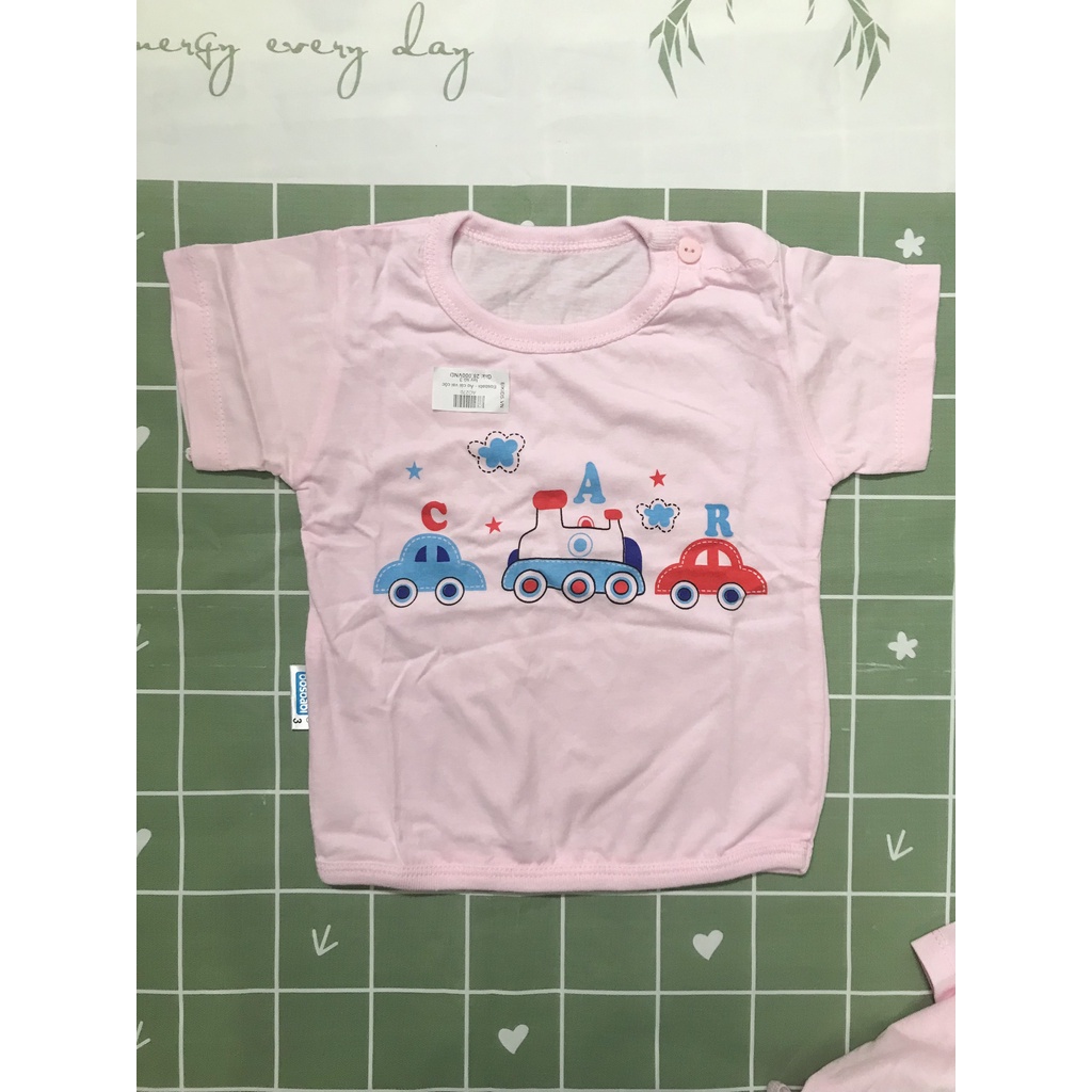 THANH LÝ - Quần áo cộc Bossbabi lẻ size 3 ( 6-8kg)