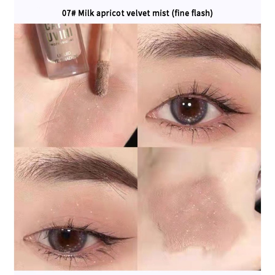 Nhũ mắt ánh kim lấp lánh Cappuvini ANNIES dạng kem cao cấp