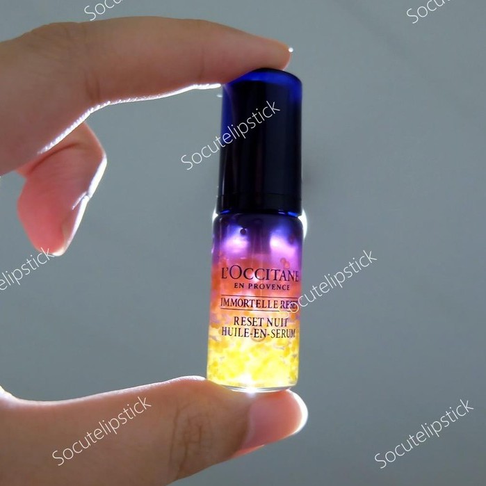 [MINI 5ML] Tinh chất tái sinh ban đêm L'Occitane Immortelle Overnight Reset Serum