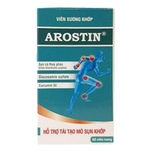 Viên xương khớp Arostin - Hỗ trợ tái tạo mô sụn khớp, tăng cường dịch khớp