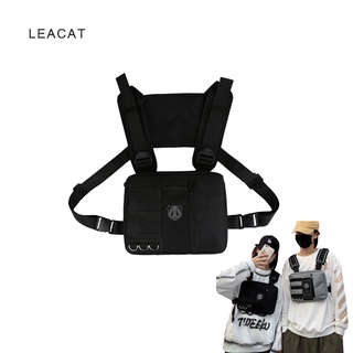 Túi chiến thuật LEACAT đeo ngực vải Oxford phong cách hiphop thời trang dạo phố nam