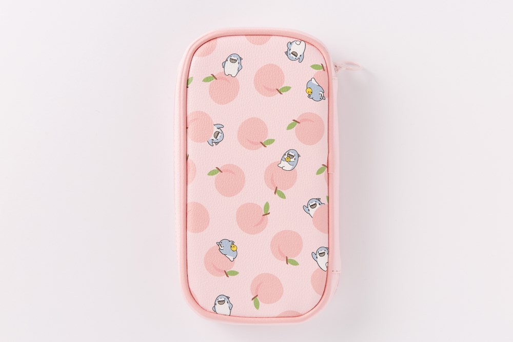 Hộp Bút ARTBOX Hàn Quốc Hình Trái Đào Và Cá Mập Boss Dễ Thương