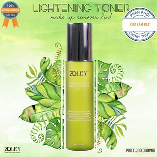 Nước Hoa hồng và Tẩy trang 2in1 Zoley 150ml