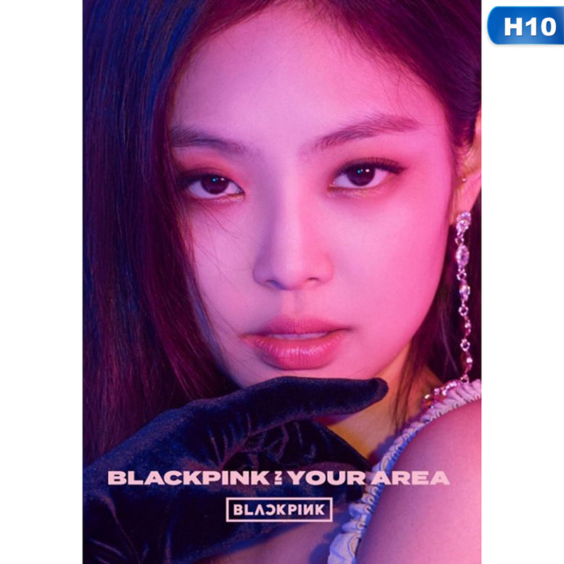 Tmdbyx NEW Poster 2 Mặt Nhóm Nhạc Blackpink In Your Ar K-Pop Blackpink 1st