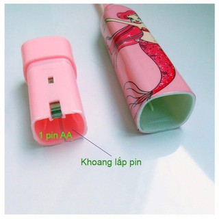 Bàn chải đánh răng chạy pin cho bé