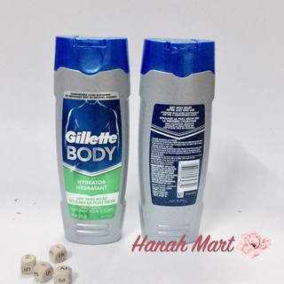 Hàng Mỹ chất _ Sữa tắm nam tính Gillette dạng gel 473 ml