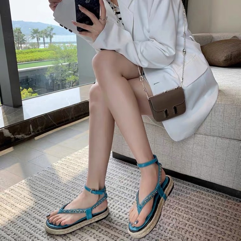 Dép hiền hồ, dép sandal đế cói xỏ ngón cực hot( Kèm video và ảnh thật) HÀNG CÓ SẴN