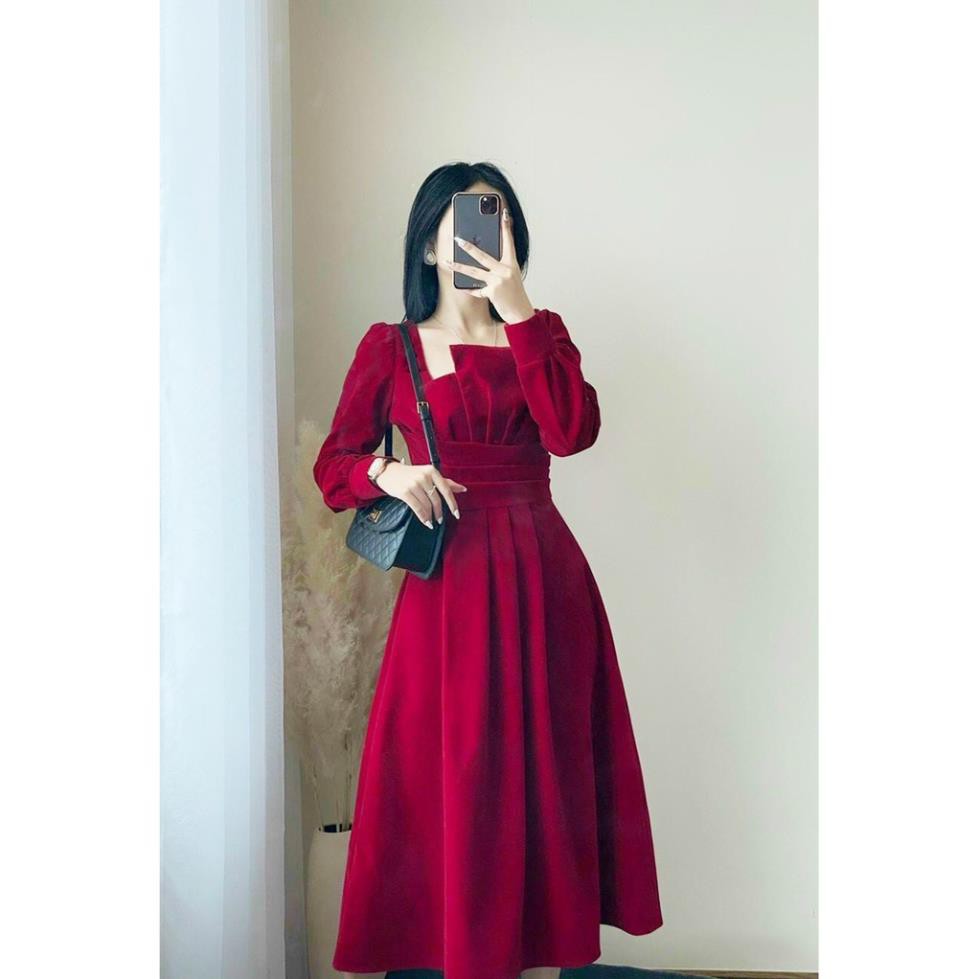 Đầm dự tiệc trắng dập ly ngực tay dài phong cách trẻ trung XUKA-DRESS MT100-chất Lụa cao cấp đẹp  ྇